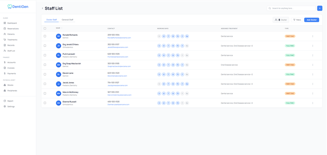 DentiGen dashboard preview right